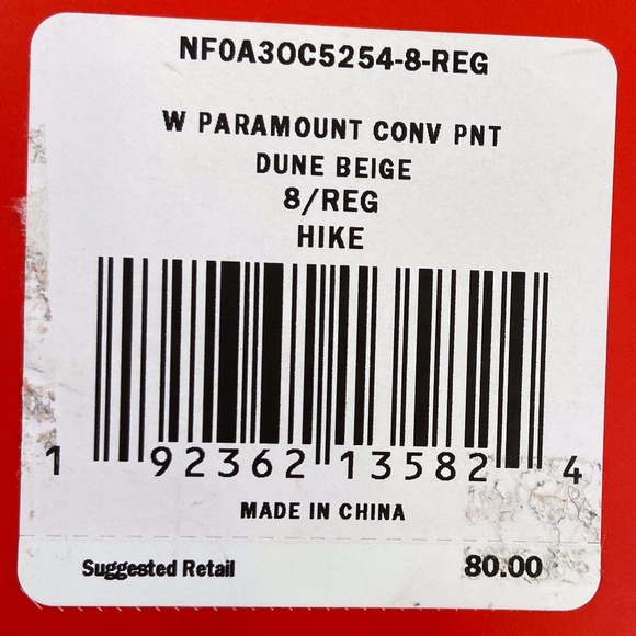 The North Face Paramount Convertible Pants NWT - Picture 8 of 8